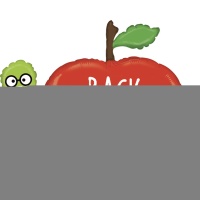 Б ФИГУРА BACK TO SCHOOL Яблоко