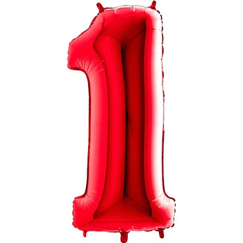 Г ЦИФРА 1 40" Red