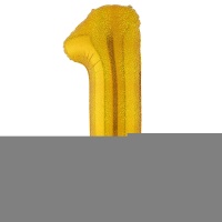 К ЦИФРА 1 40" Gold блеск