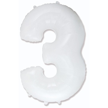 Ф ЦИФРА 3 40" White