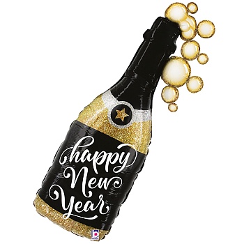Б ФИГУРА HNY Бутылка шамп с пузырьками