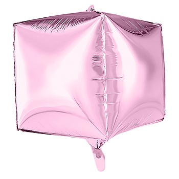 Р 3D КУБ 26" Б/РИС Металлик Flamingo