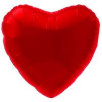 Р Б/РИС СЕРДЦЕ 18" Металлик Red