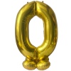 К ЦИФРА 0 65" Gold на подставке Макси