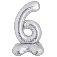 К ЦИФРА 6 50" Silver на подставке