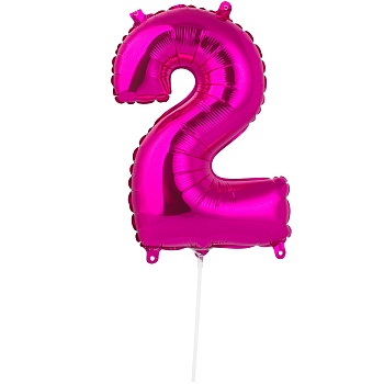 Ф ЦИФРА 2 16" Fuchsia