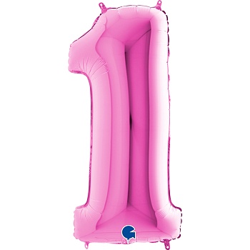 Г ЦИФРА 1 40" Pink