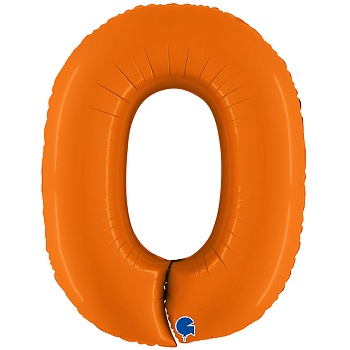 Г ЦИФРА 0 40" Пастель Orange