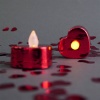 Свеча LED Сердце 2шт/G