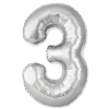 Ф ЦИФРА 3 40" SLIM Silver