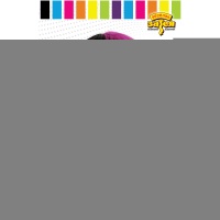 Парик карн Каре 2цв черно-розовый 30см/G