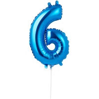 Ф ЦИФРА 6 16" Blue
