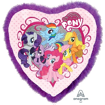 А ДЖАМБО My Little Pony Перья фиолет P75