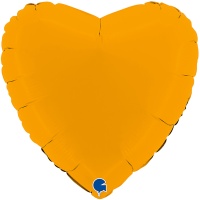 Г Б/РИС СЕРДЦЕ 18" Пастель Matte Mustard