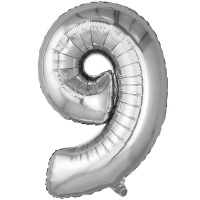 Р ЦИФРА 9 32" Металлик Silver
