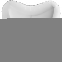 Г Б/РИС СЕРДЦЕ 36" Пастель White
