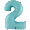 Г ЦИФРА 2 40" Пастель Blue