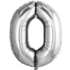 Р ЦИФРА 0 32" Металлик Silver
