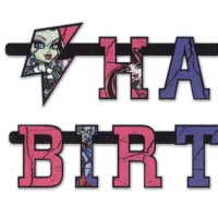 Гирлянда-буквы HB Monster High 1,8м/А