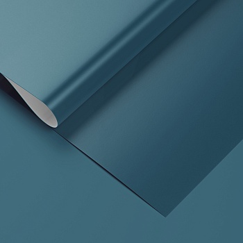 Бумага упак Синяя pantone 315 67х99см