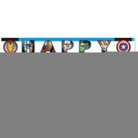 Гирлянда-буквы HB Мстители 2,2м/Р