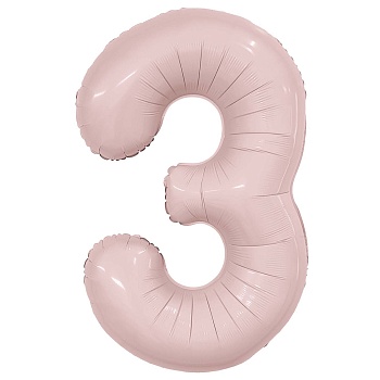 Р ЦИФРА 3 40" Пыльная роза