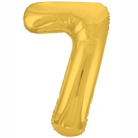 Р ЦИФРА 7 40" Металлик Gold