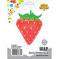 К ФИГУРА Клубника объемная красная