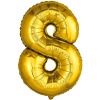 Р ЦИФРА 8 32" Металлик Gold