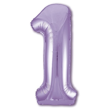 Р ЦИФРА 1 40" Пастель Lavender