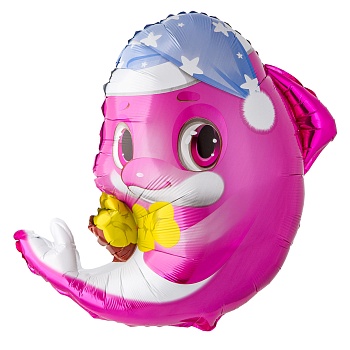 К ФИГУРА Дельфин малыш розовый