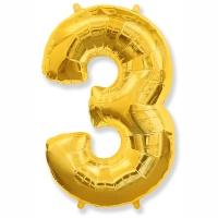Ф ЦИФРА 3 32" Gold