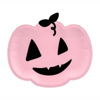 Тарелка фигур HWN BOO Тыква 25см 6шт/PD