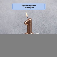 Свеча -цифра 