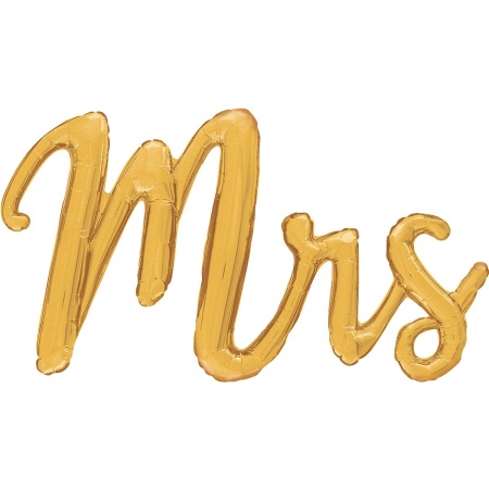 Б ФИГУРА MRS золотая