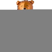 Б М/ФИГУРА/Мишка с букетом роз