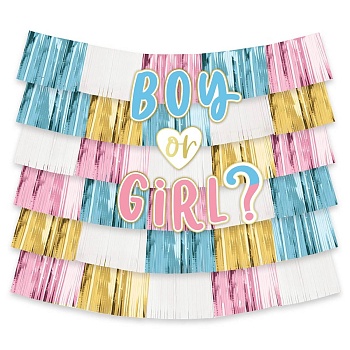 Гирлянда-бахрома Boy or Girl? 1,5х1,5м/А