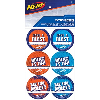 Наклейка Nerf 4шт/A
