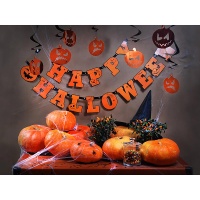 Гирлянда-буквы HAPPY HALLOWEEN бум 2мPD