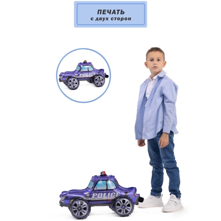 К ФИГУРА AIR Машина Полиция синяя