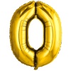 Р ЦИФРА 0 32" Металлик Gold