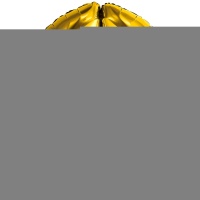 Р ЦИФРА 0 32" Металлик Gold