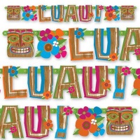Гирлянда-буквы LUAU! 1,5м/A
