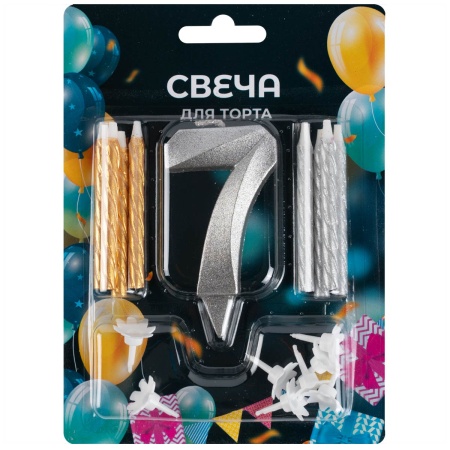 Свеча -цифра 