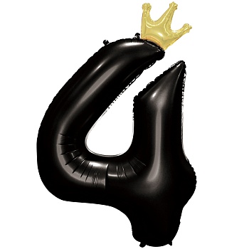 К ЦИФРА 4 45" Black Корона
