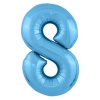 Р ЦИФРА 8 40" Металлик Cool Blue