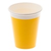 Стакан ЭКО Yellow 200мл 8шт/P