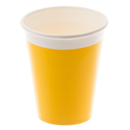 Стакан ЭКО Yellow 200мл 8шт/P