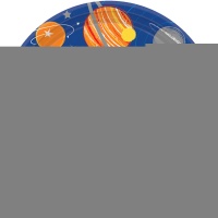Тарелка Космос 23см 8шт/A