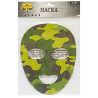 Маска Камуфляж бум 6шт/A
